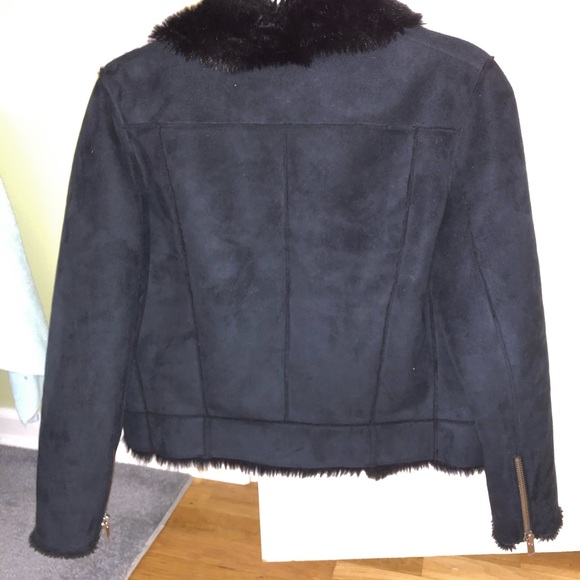 The Kooples Sport Faux Shearling jacket - Picture 3 of 3